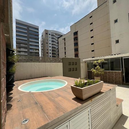 Apt 3Q Luxo Com Ar E Jacuzzi Na Beira Mar Guarapari Extérieur photo