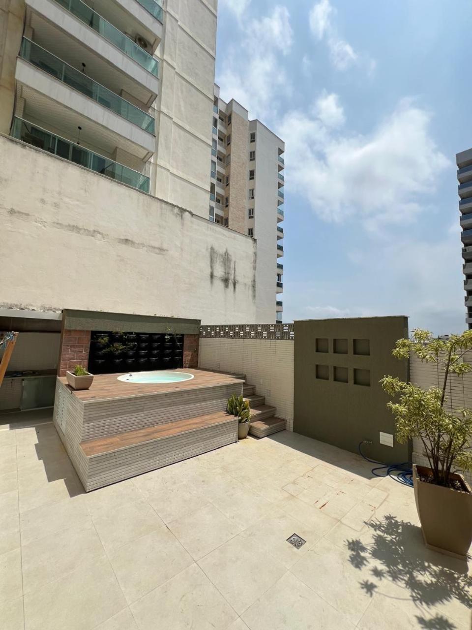 Apt 3Q Luxo Com Ar E Jacuzzi Na Beira Mar Guarapari Extérieur photo